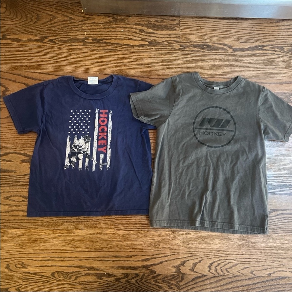 Youth small/medium hockey shirts